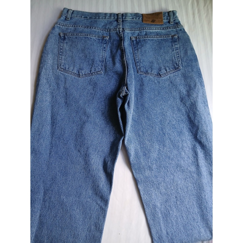 American Eagle Jeans 34x34 Vintage Dungaree Straight Leg Relaxed Medium Wash - Picture 13 of 14